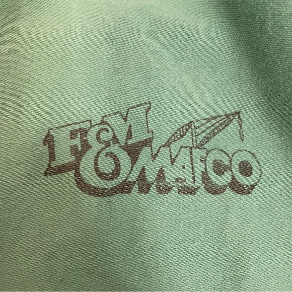 Vintage Work Jacket F&M MAFCO Men’s XL Green Welder Coat - Picture 3 of 17